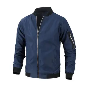 plus size men's jackets Softshell Flight Bomber Jacket Varsity Windbreaker jacket