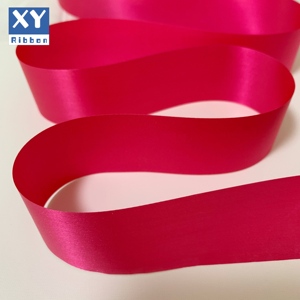 <span class=keywords><strong>Ribon</strong></span> de satén de poliéster colorido, Rosa/fpnk, proveedor de fábrica - Product Image 3