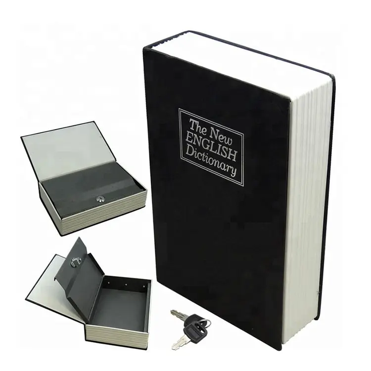 Dictionary Book Safe Security Money Hidden Box Cash Money Coin Storage Jewellery Lockable Box