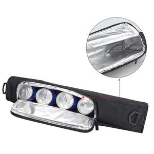 Nueva Bolsa Térmica para Golf con Cierre de Cremallera, Impermeable, de Poliéster, para 2 Botellas de Vino o <span class=keywords><strong>6</strong></span> Latas de Cerveza, para Almacenamiento de Alimentos - Product Image 2