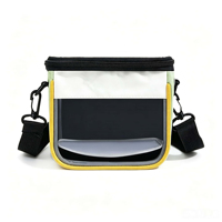 Sac de transport de luxe doublé et respirant pour animaux de compagnie, avec maille pliable, mini sac de voyage transparent pour petits animaux de poche