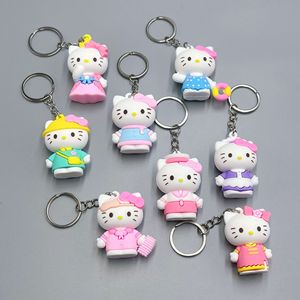 Mignon thème professionnel série KT natation infirmière portant des jupes résine indésirable coque <span class=keywords><strong>de</strong></span> téléphone porte-clés Anime décoration - Product Image 2