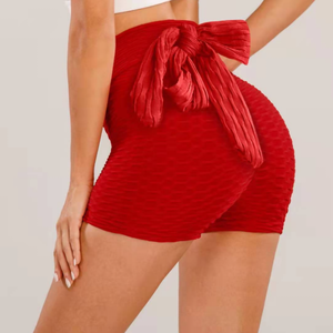 <span class=keywords><strong>Pantalones</strong></span> <span class=keywords><strong>Cortos</strong></span> de Yoga Baratos de Poliéster de Secado Rápido y Transpirables, Talla Grande, Shorts Deportivos con Efecto Levanta Glúteos, Leggings de Yoga para Gimnasio - Product Image 5