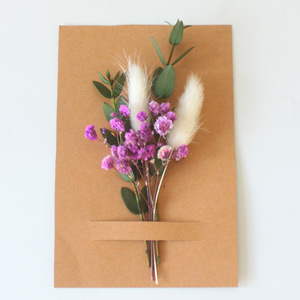 Mini Bohemian <span class=keywords><strong>Chic</strong></span> <span class=keywords><strong>Pampas</strong></span> Flower Cake Flower Decoración de mesa Botella de becerro Mini Flores secas - Product Image 5