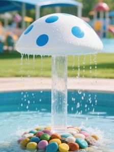 कारखाने मूल्य जल पार्क उपकरण-आउटडोर पानी छिड़काव मशरूम - Product Image 3