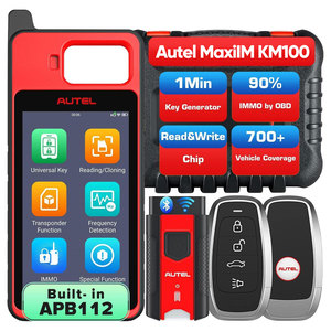 Autel MaxiIM KM100 X алтарь KM100X ключ Программирование машинного считывателя кодов obd2 сканер ключ программист автомобиля диагностический инструмент KM100 - Product Image 1
