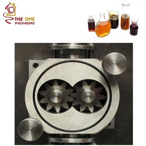 La macchina di riempimento digitale della pompa a ingranaggi della vaselina paraffinum della crema della crema di burro della salsa della parte superiore della <span class=keywords><strong>scrivania</strong></span> - Product Image 6