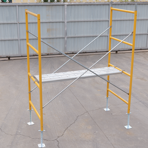 Système de <span class=keywords><strong>cadre</strong></span> d'échafaudage de Construction de modèle de système d'échafaudage à quatre barres personnalisé professionnel pour la Construction de bâtiments - Product Image 5