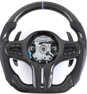 Volante de Fibra de Carbono Real para <span class=keywords><strong>BMW</strong></span> <span class=keywords><strong>E90</strong></span> E92 E93 320i 325i 330i 335i <span class=keywords><strong>330d</strong></span> 2006-2012, Volante Deportivo de Alta Calidad, Estilo Personalizado - Product Image 5