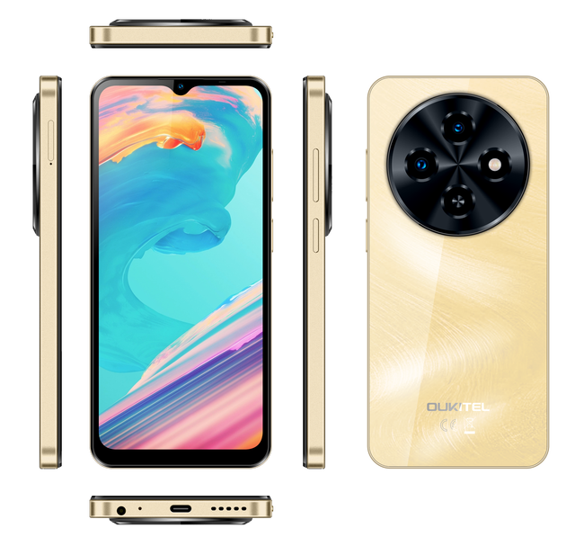Original Oukitel C5 Mobile Phone 6.6inch 60 Hz 4GB+64GB Cheap Smartphone 4G Network 13MP Android Dual Sim Celulares Mobile Phone