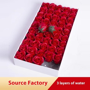 Roses <span class=keywords><strong>de</strong></span> savon artisanales, belles et colorées, utilisables pour la <span class=keywords><strong>d</strong></span>écoration et le nettoyage - Product Image 2