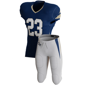 Amerikaans voetbaltenue en uniform sublimatiekleding voor voetballers - Product Image 4