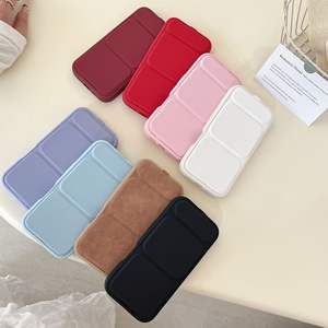 Funda con soporte plegable tipo flip para iPhone 17, funda magnética simple para 16PRO, funda protectora de cobertura total para 15PRO - Product Image 1