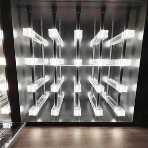 High-Transparency Acrylic Wine Rack for Villa Bars Hotels Home Decor <b>Side</b> Cabinets - Product Image 1