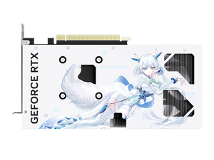 การ์ดจอกราฟิกสำหรับเล่นเกม 2025 รุ่นใหม่ 5060 Ti 16G Fox Nijigenn ลายตัวละครอนิเมะ MXM Fan GPU สำหรับคอมพิวเตอร์ตั้งโต๊ะ - Product Image 2