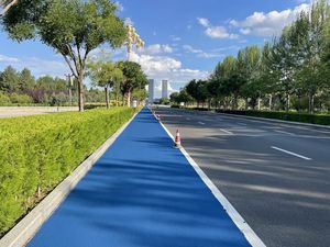 Asphalte de pavage coloré / Bardeaux bitumineux Asphalte de toiture pour la construction routière - Product Image 6