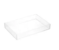 Transparent Acrylic Storage Tray, Lucite Tray for Desks