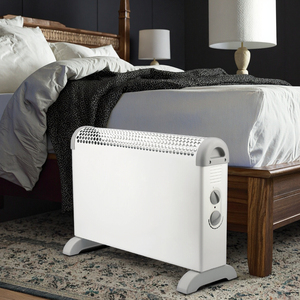Nouveau style de radiateur électrique à convection en métal, portable, sur pied, 1800W, à économie d'énergie, télécommandé et réglable - Product Image 6