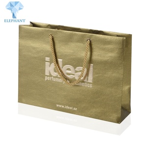 China Color CMYK Printing Recycled Shopping <b>Gift</b> Packaging Paper Bag With Your Own Logo - Product Image 1
