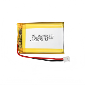 Batterie polymère au lithium HZ Custom 3.7V 1200mAh 653450 pour appareils électriques - Product Image 2