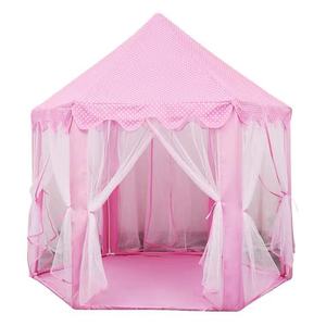 Nuova <span class=keywords><strong>Tenda</strong></span> da Gioco Esagonale Pop-up a Forma di Castello per Bambine, Casa Gioco con Luce, <span class=keywords><strong>Tenda</strong></span> per Bambini - Product Image 6