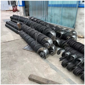 Fabrika ve hasat kullanımı için <span class=keywords><strong>Spiral</strong></span> bıçak karbon çelik ile Guangxing ayarlanabilir hız paslanmaz çelik vidalı konveyör - Product Image 2