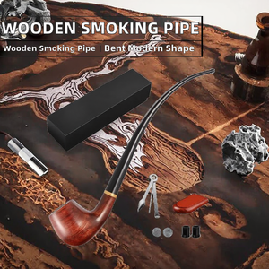 Pipas de Tabaco Talladas en Madera de Sándalo Rojo, Fabricante Chino, Venta al Por Mayor para Fumar - Product Image 2