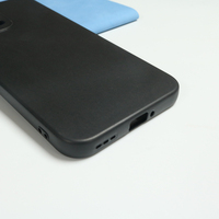 Coque de téléphone en silicone mat pour Honor X5C/X5C Plus, coque arrière en TPU noir, étuis pour téléphones portables