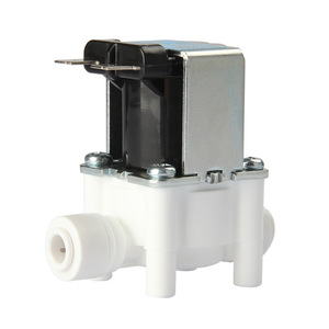 Válvula solenoide para purificador de agua Yipinquan, 24V, de plástico, combinación de entrada y salida de aguas residuales para máquina de agua pura doméstica de cocina. - Product Image 5