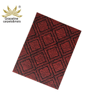 Tapis décoratif moderne en polyester, tissé à la machine, à motifs originaux, pour bureau, hôtel, salon, couloir, en jacquard aiguilleté - Product Image 4