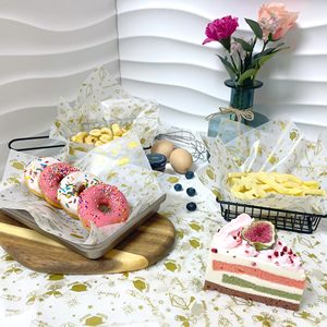 Coated <b>Greaseproof</b> Wax Virgin Wood Pulp Food Wrapping <b>Paper</b> Snack Sandwiches Baskets Cookies Sugar Bread Cake Candy Pizza Liners - Product Image 5