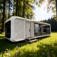Capsule spatiale commerciale préfabriquée personnalisée, Capsule hôtelière moderne, Maison capsule, Maison spatiale, Maison mobile capsule