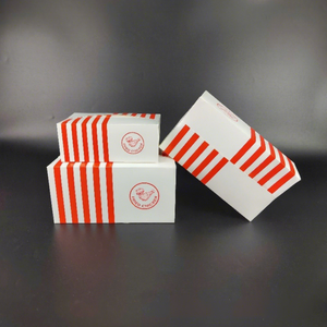 Disposable Fried Chicken Whole Chicken Double Packing Tuck Top Cardboard Lunch <strong>Box</strong> for Takeaway Family Barrel <strong>Steak</strong> - Product Image 2