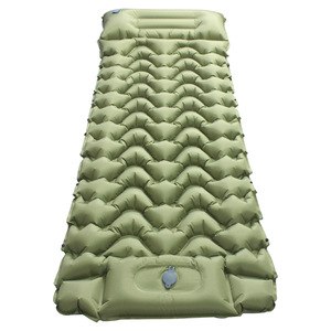 Colchoneta Individual Ultraligera Impermeable de Nailon 40D para Verano <span class=keywords><strong>con</strong></span> Bomba Integrada, Diseño Compacto para Senderismo y Camping - Product Image 1