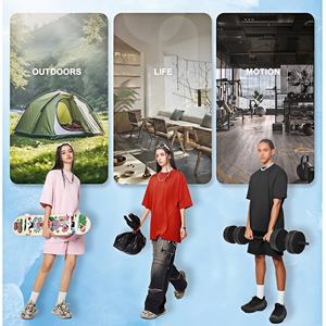 T-shirt pour homme en coton Solona de qualité, coupe ample, épaules tombantes, 230 g/m², séchage rapide, refroidissant, marque vierge, surdimensionné - Product Image 2