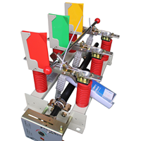 YONGCELE Série FN7-12 Interrupteur de coupure de charge haute tension à gaz pour intérieur 12kV 630A, avec option de combinaison interrupteur-fusible de mise à la terre