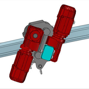 Accesorio de rieles de pista de acero en forma de C de alto rendimiento para sistema BMU o carro de elevación Nueva condición para fábricas - Product Image 3