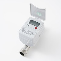 Medidor de Agua Ultrasónico de Acero Inoxidable DN15 de Alta Precisión, Medidor de Flujo Digital Electrónico de Bajo Flujo Inicial para Uso Residencial