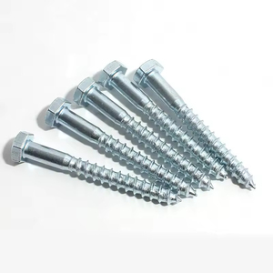 M3 Variety Galvanized <strong>Wood</strong> <strong>Screws</strong> Including customized Stainless Steel Brass Aluminium Nickel Bronze Oval DIN 571 Hex Head Metric - Product Image 1