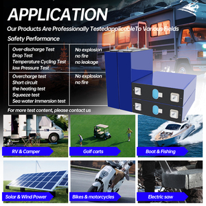 แบตเตอรี่ลิเธียมไอออนแบบปริซึม Lf230 Lifepo4 3.2V สำหรับคลังสินค้าในสหรัฐเกรด A 230AH - Product Image 4