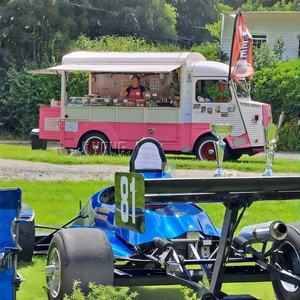 รถขายอาหารเคลื่อนที่ใหม่ พร้อมอุปกรณ์ครบครัน ใช้พลังงานไฟฟ้าและขับเคลื่อนได้ ครัวรถขายอาหารแบบกำหนดเองสำหรับอุตสาหกรรมจัดเลี้ยง - Product Image 3