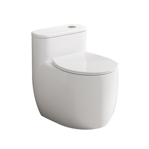 Sifón de inodoro Chaozhou de 3L con doble descarga, montaje en suelo, trampa en S de 380 mm para baño de apartamento pequeño - Product Image 5