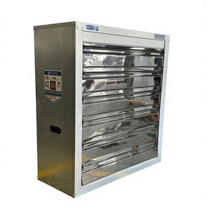 Ventilateur axial mural HME SHRV-1100 en acier inoxydable 1380 mm, électrique à roulement à billes 220V/380V, personnalisable ODM pour serres et fermes avicoles - Product Image 2