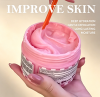Crème Corporelle Éclaircissante Parfum Floral Anti-Cellulite et Vergetures Soin Hydratant Raffermissant Chauffant Brésilien Vente en Gros