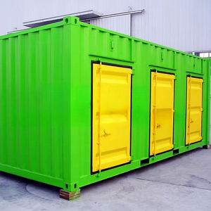 Modular Multi-Door Self Storage Container 20ft 40ft Weatherproof Steel Unit for Outdoor <b>Warehousing</b> - Product Image 1