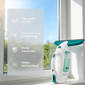 เครื่องทำความสะอาดกระจกไฟฟ้าแบบพกพาประ<span class=keywords><strong>ส</strong></span>ิทธิภาพสูง เครื่องดูดฝุ่นทำความ<span class=keywords><strong>ส</strong></span>ะอาดกระจกสำหรับบ้านและรถยนต์ - Product Image 4