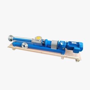 Pompe à vis à cavité progressive industrielle de haute qualité à prix avantageux - Structure à roulement, vis simple avec siège - Product Image 1