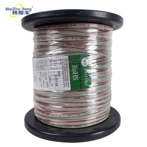 Câble plat isolé PVC 20AWG 300V UL 2651 à prix d'usine, fil torsadé flexible <span class=keywords><strong>pour</strong></span> applications électriques - Product Image 2