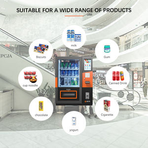 JSK Fully Automatic Combo Tabletop <strong>Vending</strong> <strong>Machine</strong> for <strong>French</strong> <strong>Fries</strong> Snacks and Beverages With High Capacity and Easy Operation - Product Image 6