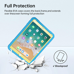 เคสแท็บเล็ตสำหรับเด็ก HGD แบบหลายอุปกรณ์ ผลิตจากวัสดุ EVA ซิลิโคน ป้องกันการกระแทก สำหรับ <span class=keywords><strong>iPad</strong></span> Air <span class=keywords><strong>Pro</strong></span> 11 นิ้ว <span class=keywords><strong>2022</strong></span> (รุ่นที่ 10) <span class=keywords><strong>iPad</strong></span> (A16) 11 นิ้ว 2025 - Product Image 6